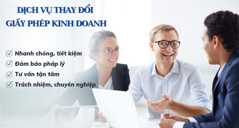 Dịch vụ thay đổi giấy phép kinh doanh quận Hóc Môn Cam kết hài lòng, an tâm tuyệt đối