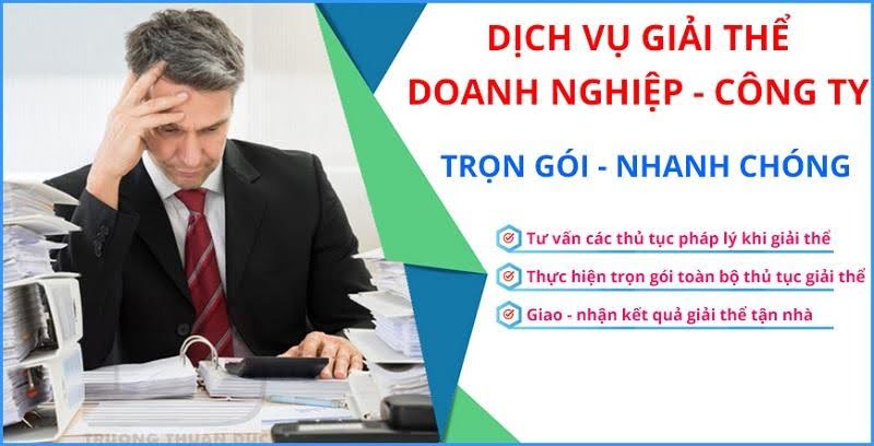 Dịch vụ giải thể công ty tại quận 5 trọn gói, tư vấn tận tình