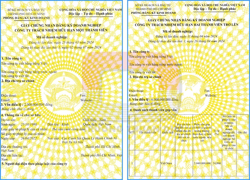 TRƯỜNG THUẬN ĐỨC - Công ty cung cấp dịch vụ thay đổi giấy phép kinh doanh Quận 11